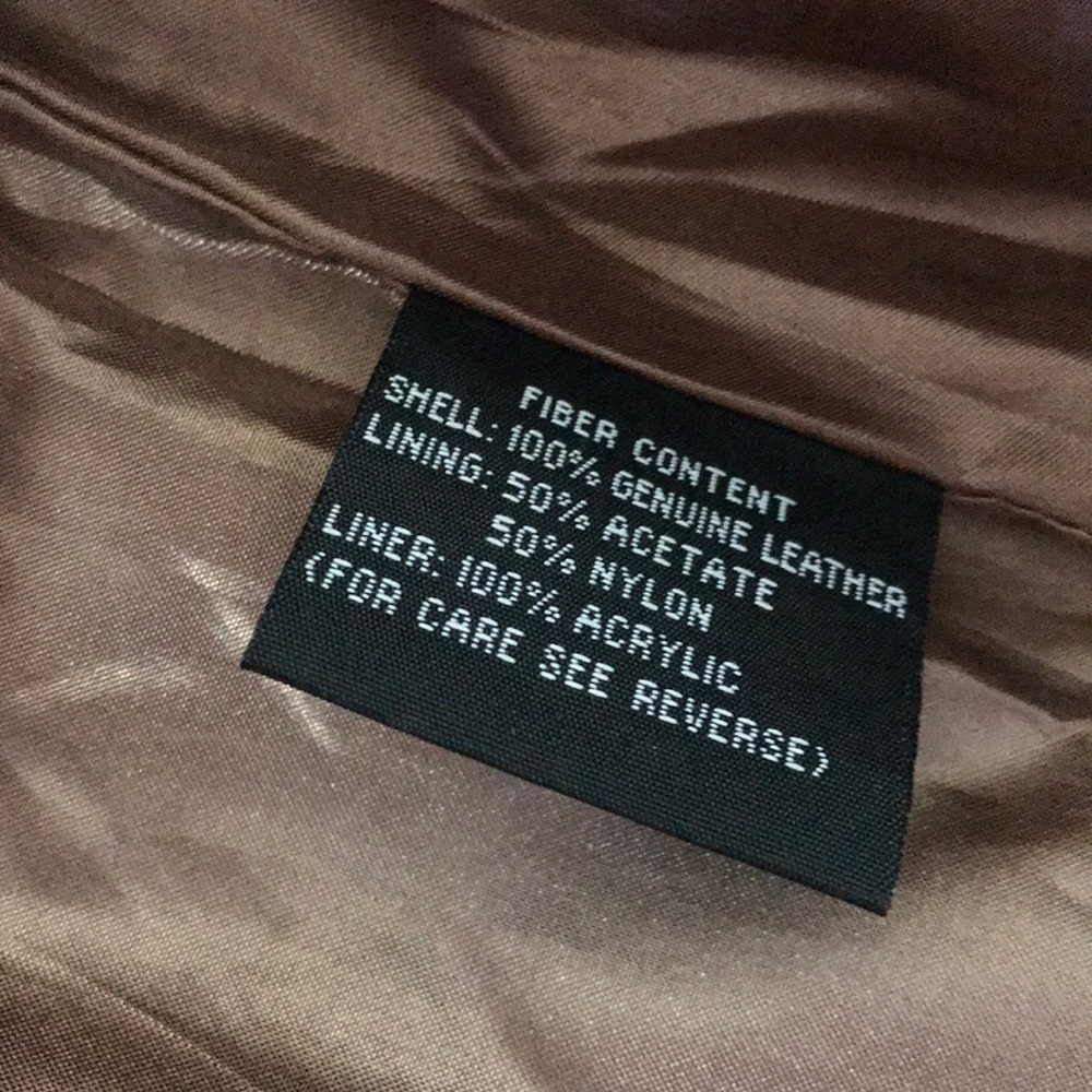 Genuine leather jacket - Picture 2 of 2